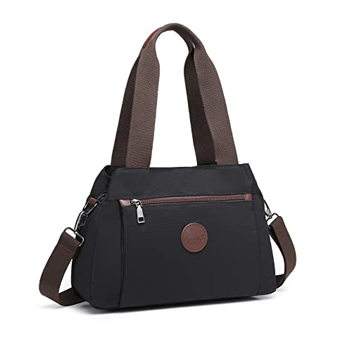 Black Vintage Designer Hobo Shoulder Bag