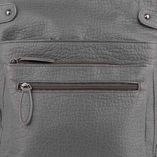 Lilley Grey Cross Body Designer Bag - Size 1