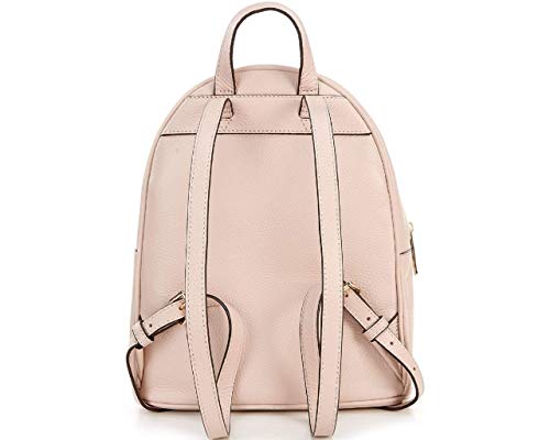 Soft Pink Michael Kors Abbey Leather Backpack