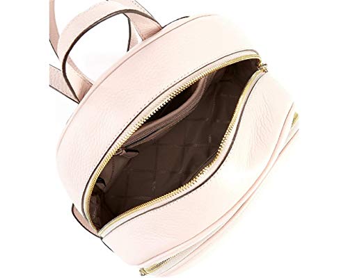 Soft Pink Michael Kors Abbey Leather Backpack