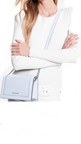 Michael Kors Large Logo Crossbody in Soft Sky