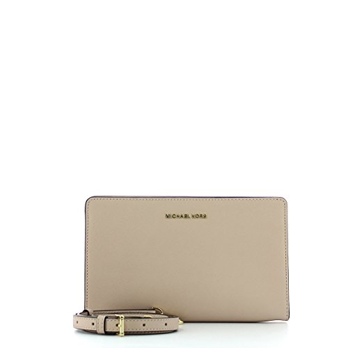 Michael Kors Soft Pink Large Crossbody Clutch