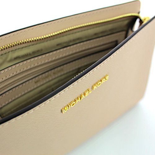 Michael Kors Soft Pink Large Crossbody Clutch