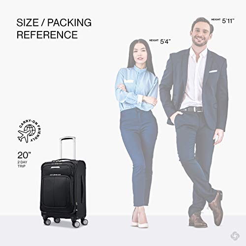 Samsonite Solyte DLX Midnight Black Handbag - 29 Inch