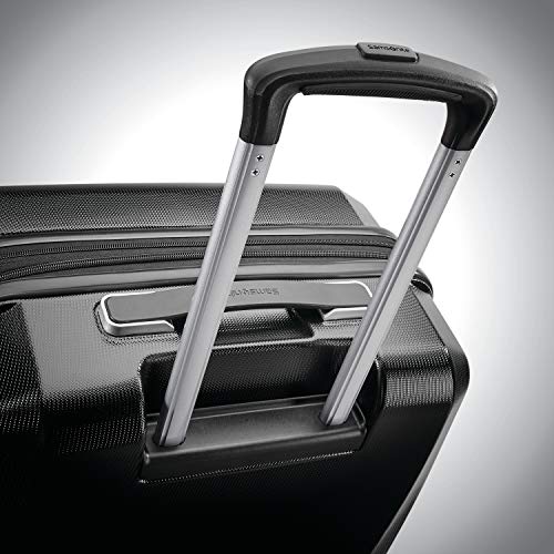Black Samsonite 3-Piece Designer Luggage Set + Spinners