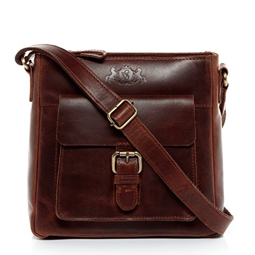 SID & VAIN Yale Small Leather Handbag