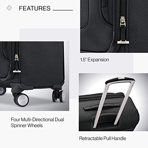 Samsonite Solyte DLX Midnight Black Handbag - 29 Inch