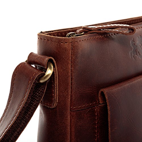 SID & VAIN Yale Small Leather Handbag