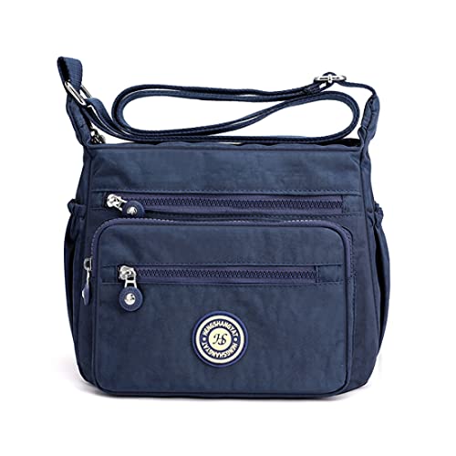 Stylish Multi-Pocket Designer Crossbody Handbag for Women