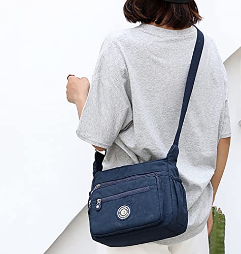 Stylish Multi-Pocket Designer Crossbody Handbag for Women