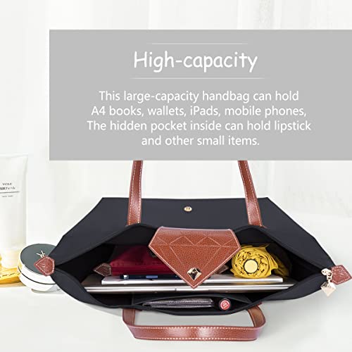 Dark Grey Folding Designer Handbag for Travel, Office, School