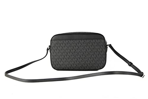 Michael Kors Women's East West Chain Crossbody, Black, Large