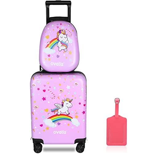 ovatis Unicorn Pink Handbag Set for Girls