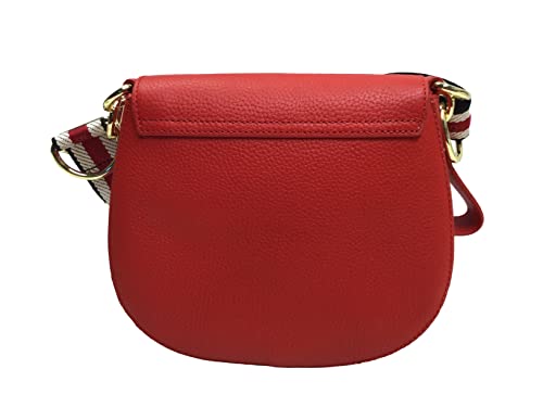 Ted Baker Red Leather Amali Crossbody Handbag