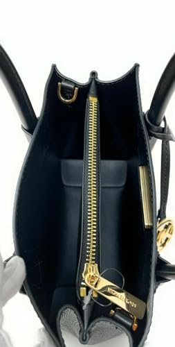 Black Mercer Medium Leather Crossbody Messenger Handbag