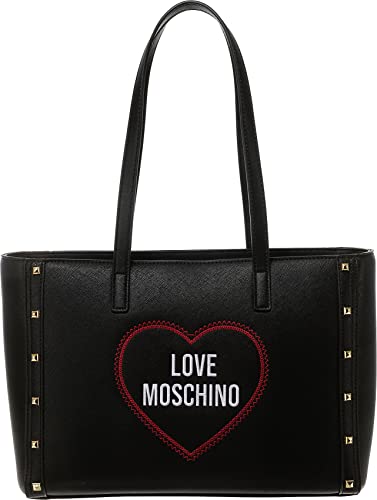 Love Moschino Black Shoulder Bag, Chic and Stylish