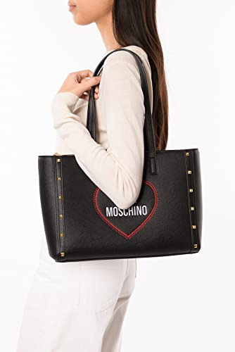 Love Moschino Black Shoulder Bag, Chic and Stylish