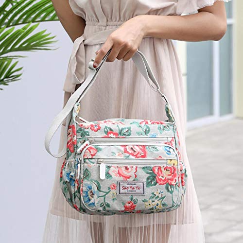 Light Gray Crossbody Handbags for Daily Use