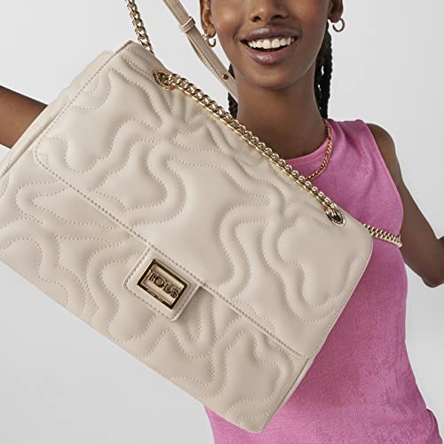 Tous Women's Beige KAOS Dream Flap Shoulder Bag