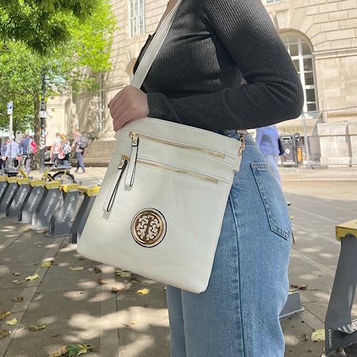 kukubird Plush Designer PU-Leather Shoulder Bag - Black