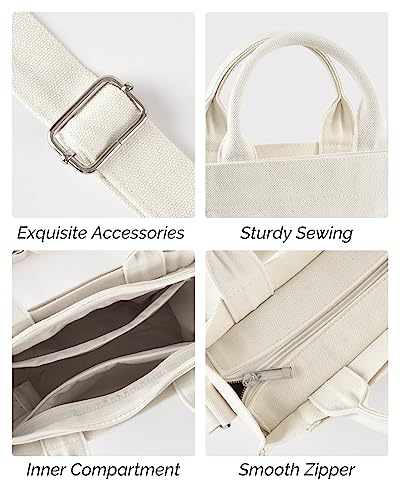 Prite Canvas Tote: Versatile Designer Handbag for Women