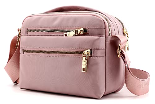 Rose Ecohaso Designer Handbag: Waterproof Messenger Shoulder Bag