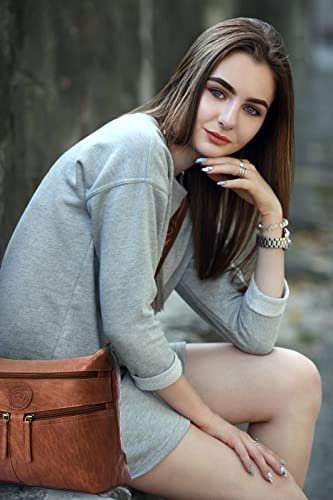 Woodland Leather Women's Genuine Retro Vintage Shoulder Bags