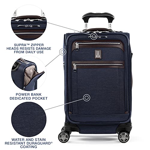 Luxury True Navy Blue Designer Carry-On Handbag