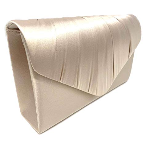 LeahWard Women's Satin Clutch Bag for Parties