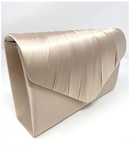 LeahWard Women's Satin Clutch Bag for Parties