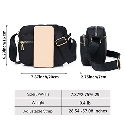 Hanaso Cross Body Bag: Small, Multi-Pocket Designer Handbag