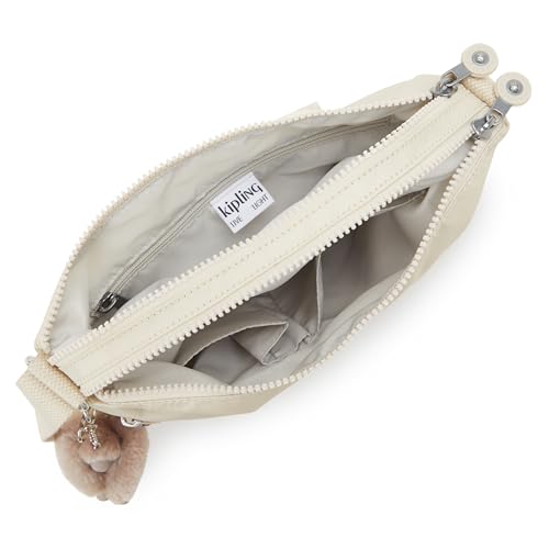 Kipling Alvar Medium Crossbody in Beige - Female