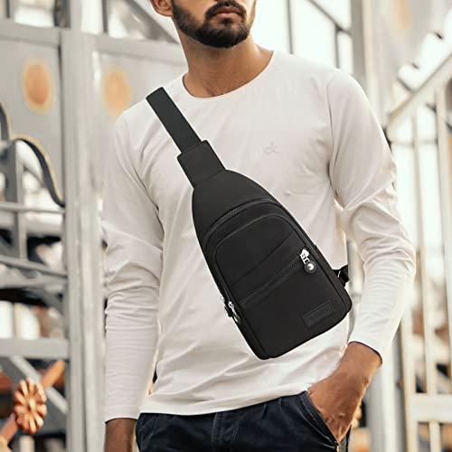 Unisex Waterproof Shoulder Sling Bag for Travel and Sports