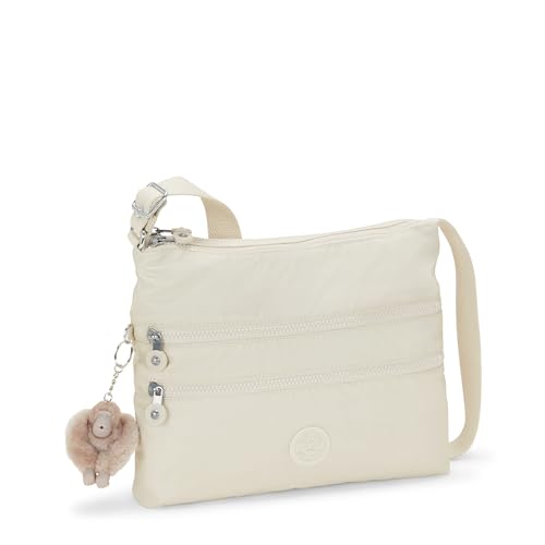 Kipling Alvar Medium Crossbody in Beige - Female