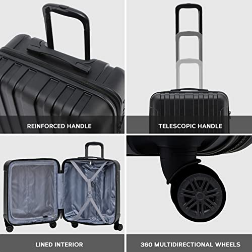 Luxurious designer handbag with sleek hard shell design