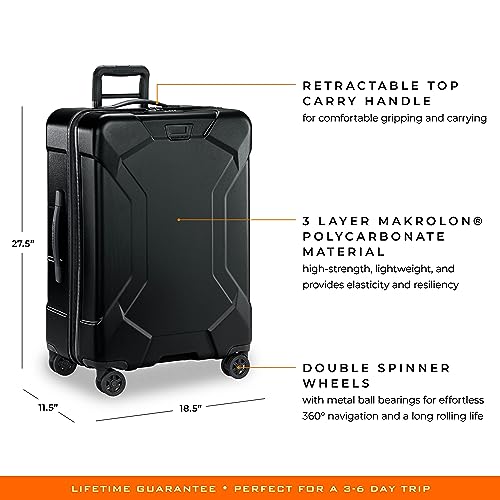 Briggs & Riley Torq Black Medium Spinner Bag