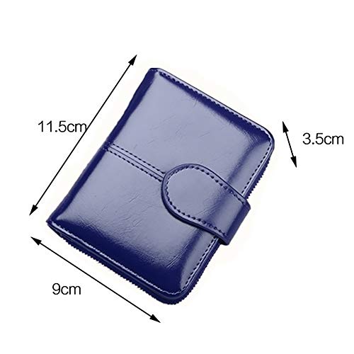 Eco Memos Wine Red Leather Bifold Clutch