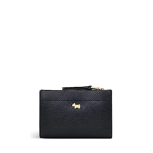 RADLEY London Black Leather Bifold Purse: Chic and Functional