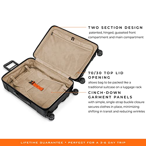 Briggs & Riley Torq Black Medium Spinner Bag