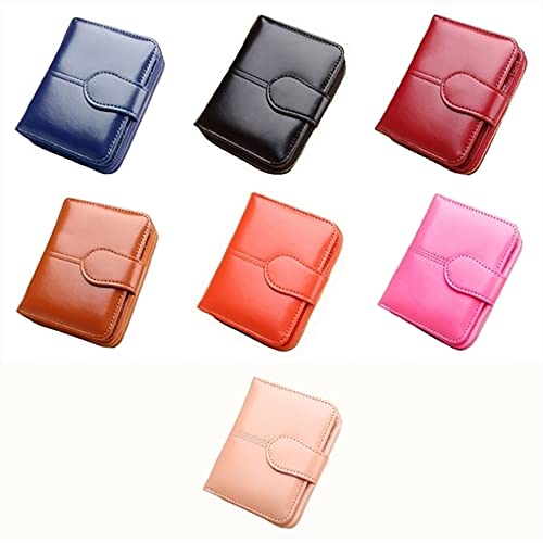 Eco Memos Wine Red Leather Bifold Clutch