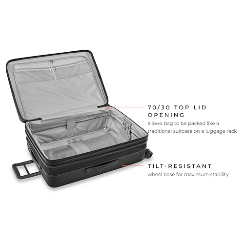 Briggs & Riley Sympatico Matte Black Large Spinner