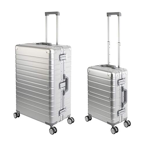Designer Aluminum Suitcase Set - Various Sizes & Colors