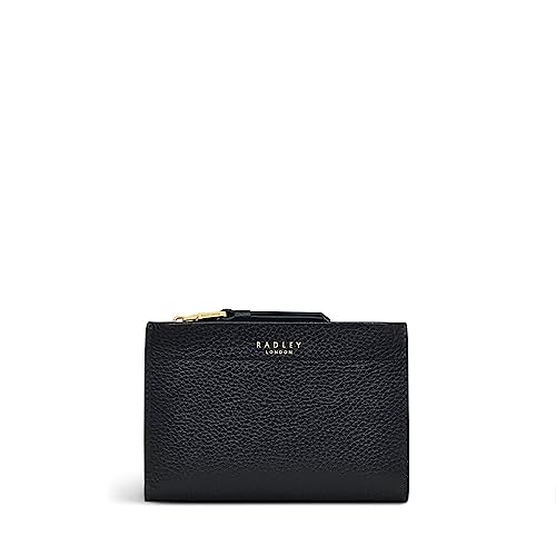 RADLEY London Black Leather Bifold Purse: Chic and Functional
