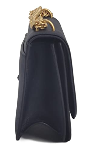 Tory Burch Emerson Flap Navy Blue Shoulder Bag