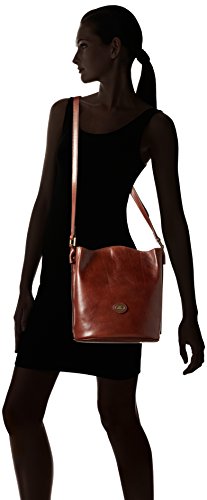 Brown The Bridge Messenger Bag 04704101-14