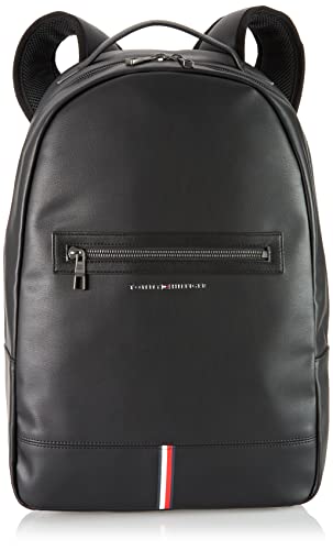 Tommy Hilfiger Men's Black Corporate Laptop Backpack