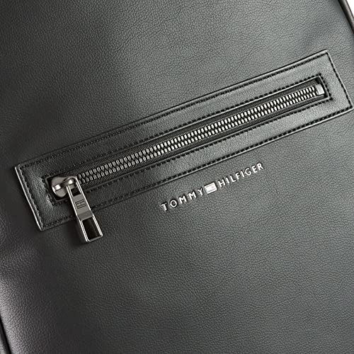 Tommy Hilfiger Men's Black Corporate Laptop Backpack