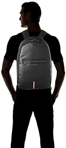 Tommy Hilfiger Men's Black Corporate Laptop Backpack