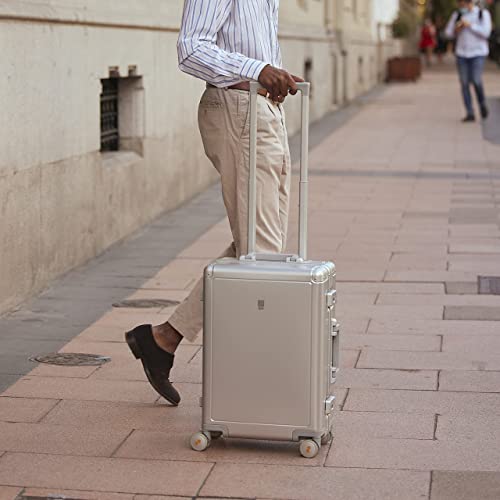 LEVEL8 Designer Aluminum-Magnesium Alloy Carry-On Handbag