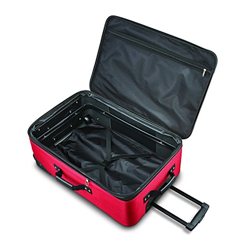 Red/Black American Tourister Fieldbrook XLT 4pc Designer Handbags